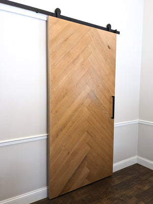 Walston Door Company Stain Grade Door Herringbone Door